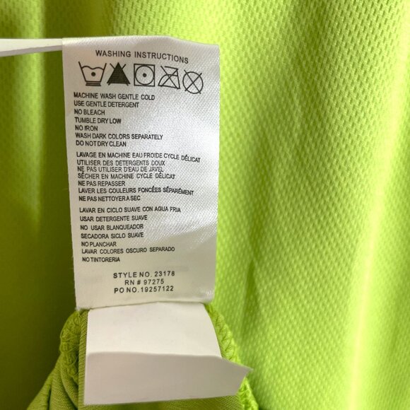 FOX Racing Jersey Woman's XL Green Breathable Back Pocket Cycling Performance - Picture 9 of 10